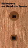 Mahogany w/Headcote Brown