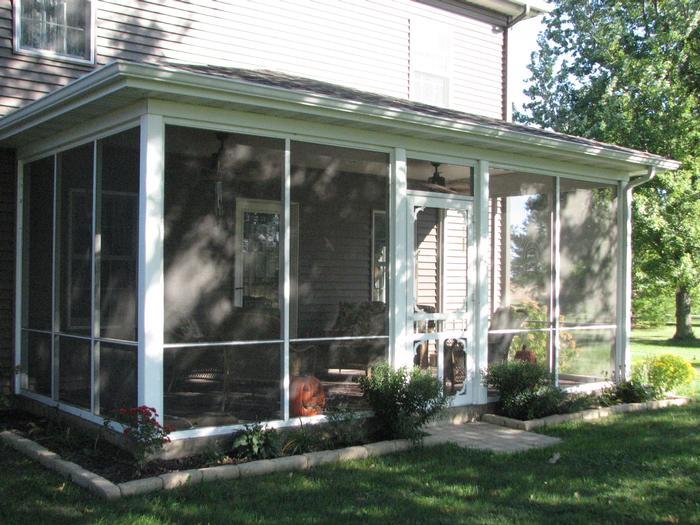Aluminum Screened Porch Panels